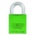 Abus 83AL/45-900 Titalium Green Safety Lock with Arrow AR1 Keyway - The Lock Source