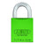 Abus 83AL/45-M1 Titalium Green Safety Lock with Master Lock Keyway - The Lock Source