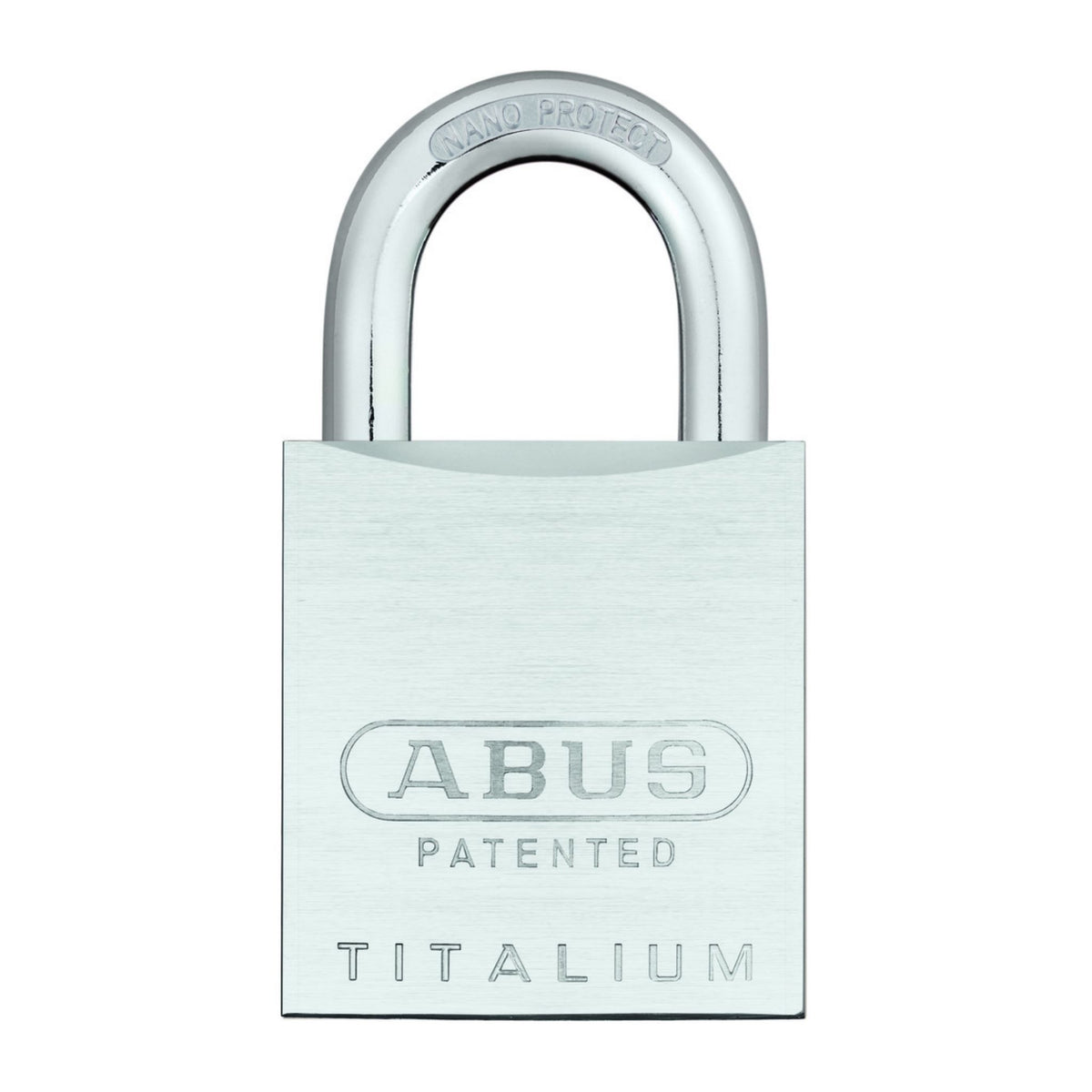 Abus 83AL/45-800 Titalium Brushed Aluminum (Silver) Safety Lock with Weiser / Falcon Keyway - The Lock Source