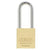 Abus 83IC/45 Brass Padlock Prepped for Small Format IC Cylinder with 4-Inch Shackle - The Lock Source