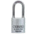 Abus 83IC/50 Chrome Lock Fits OEM Small Format IC Cores with 1-Inch Shackle - The Lock Source