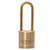 Abus 83/45-1000 Brass Lock with Brass Shackle and Corbin Russwin D1-D4 Composite Keyway & 3-Inch Shackle - The Lock Source