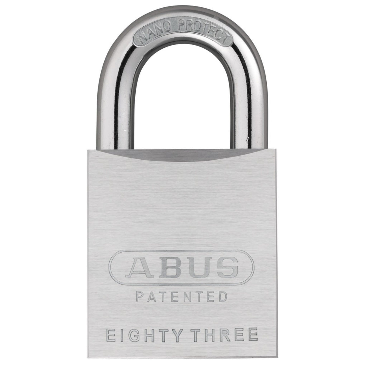 Abus 83/50-800 Chrome-Plated Solid Brass Lock with Weiser or Falcon Keyway - The Lock Source