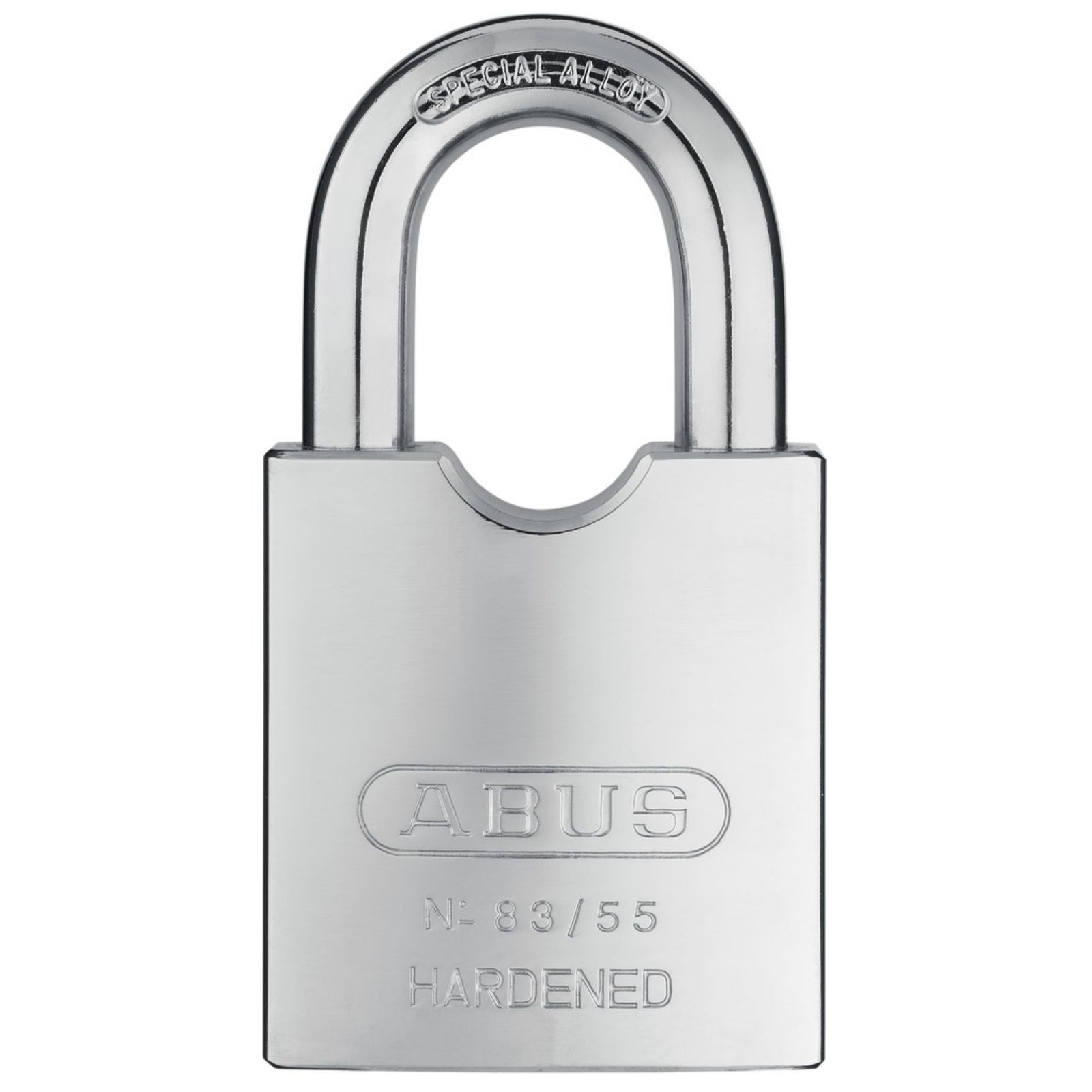 Abus 83/55-EVER Lock Rock Hardened Steel Padlocks with Schlage Everest Keyway - The Lock Source