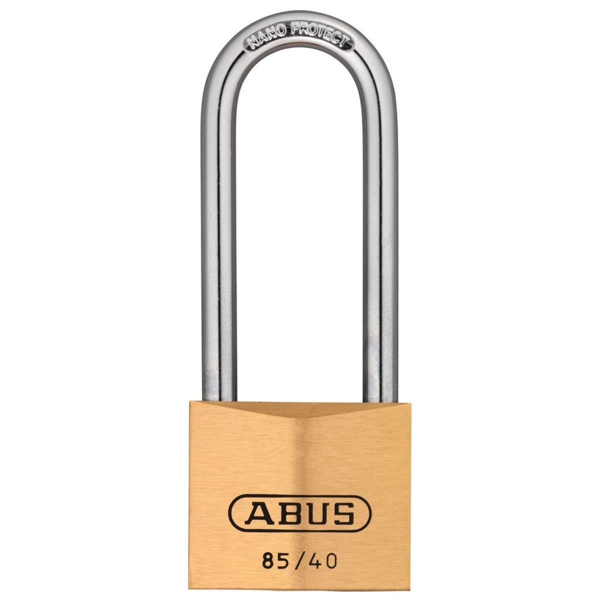 Abus 85/40HB63 KA Brass Lock High Security Keyed Padlock with 2-1/2&quot; Shackle - The Lock Source
