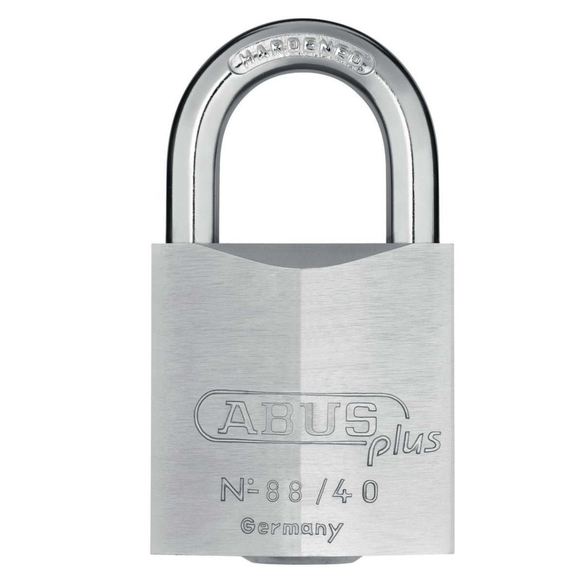 Abus 88/40 C KD Solid Chrome-Plated Brass Locks Individually Carded for Retail Display - The Lock Source