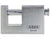 Abus 93RK/100 Monoblock Solid Brass Padlock with Steel Jacket Can be Rekeyed to Match Many Popular Keyways - The Lock Source
