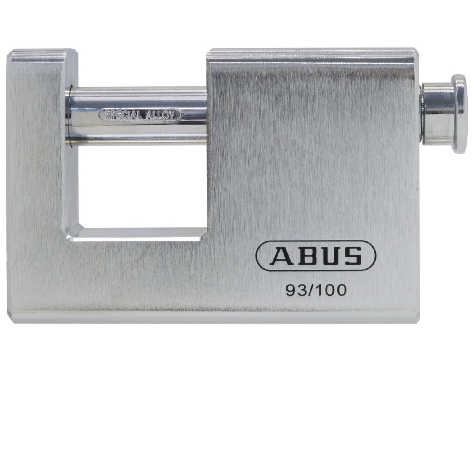 Abus 93RK/100 KD Lock Keyed Different Monoblock Steel Padlocks - The Lock Source