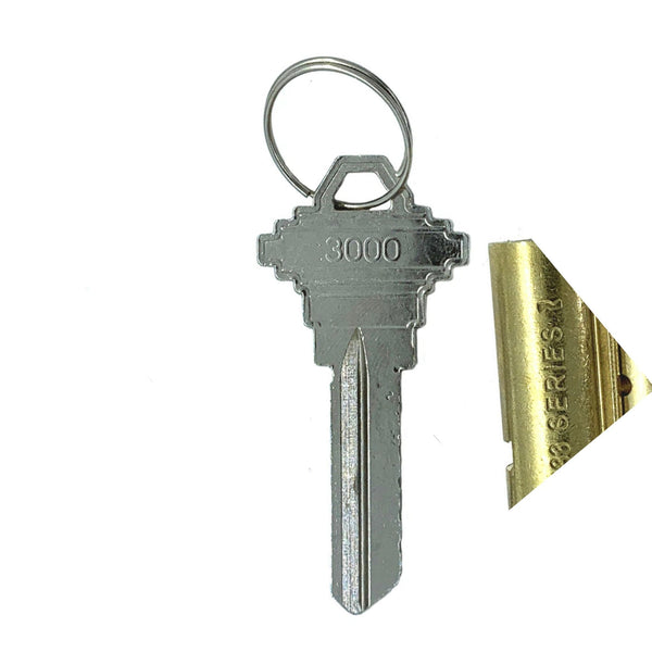 Slag Keys Abus OEM Cut Keys for Schlage 6-Pin SC1 (306) Keyway - The Lock Source