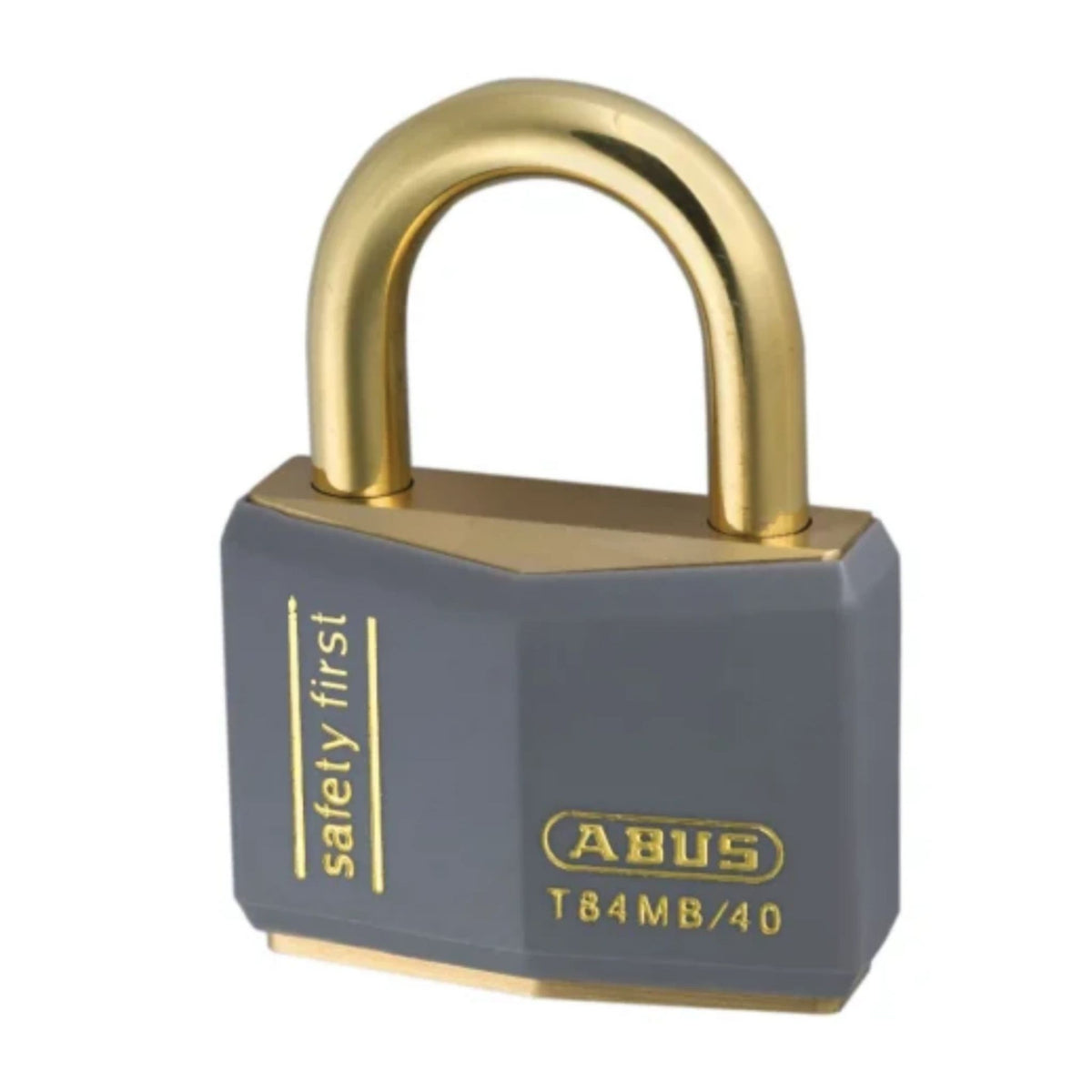 Abus T84MB/40 KA Grey Lock Solid Brass Keyed Alike Nautic Padlocks  - The Lock Source