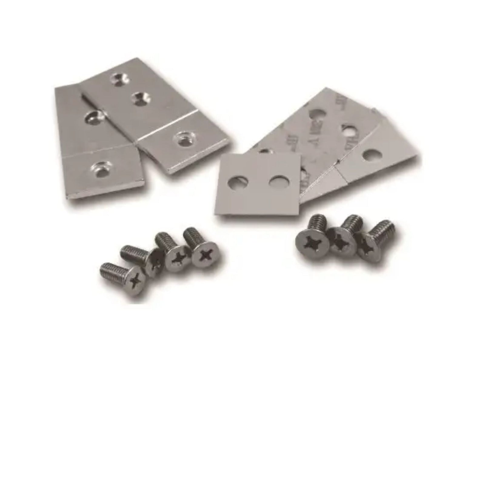 HES 152 Universal Mounting Tabs Includes Screws and Plates to Mount Inside Hollow Metal and Aluminum Jambs - The Lock Source