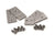 HES 152 Universal Mounting Tabs Includes Screws and Plates to Mount Inside Hollow Metal and Aluminum Jambs - The Lock Source