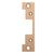 HES 501A-612 Faceplate for 5000 & 5200 Series Electric Strikes Satin Bronze - The Lock Source