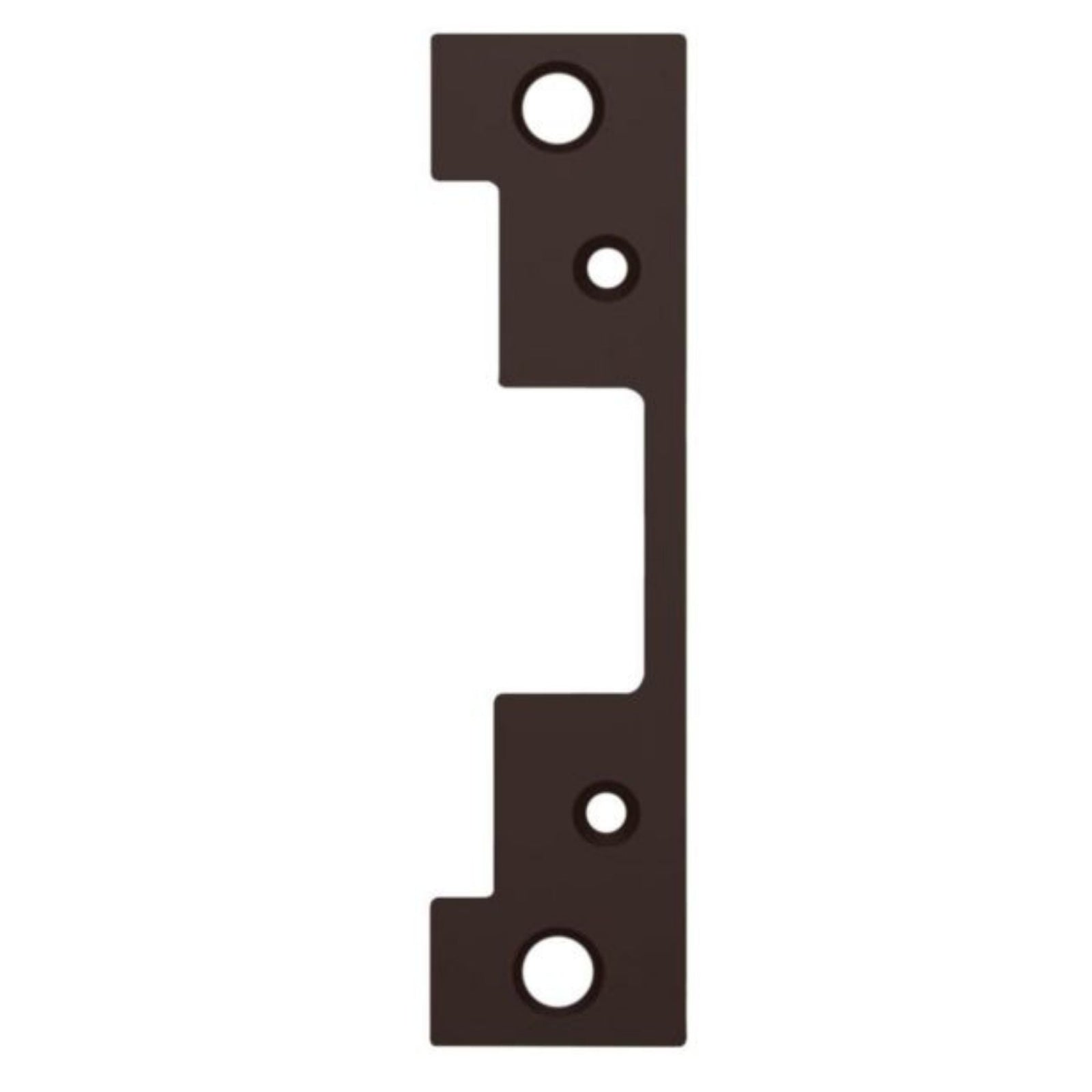HES 501A-613 Faceplate for 5000 & 5200 Series Electric Strikes Oil Rubbed Bronze - The Lock Source