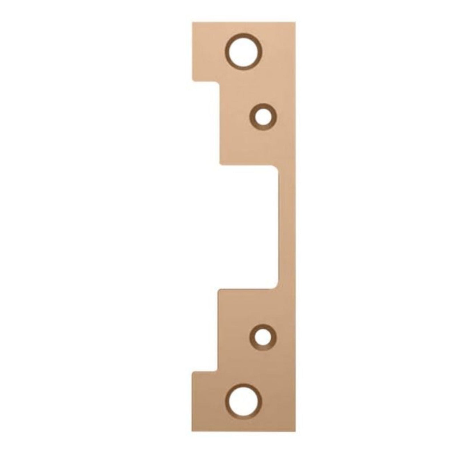 HES 501-612 Faceplate for 5000 & 5200 Series Electric Strikes Satin Bronze - The Lock Source