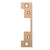 HES 501-612 Faceplate for 5000 & 5200 Series Electric Strikes Satin Bronze - The Lock Source