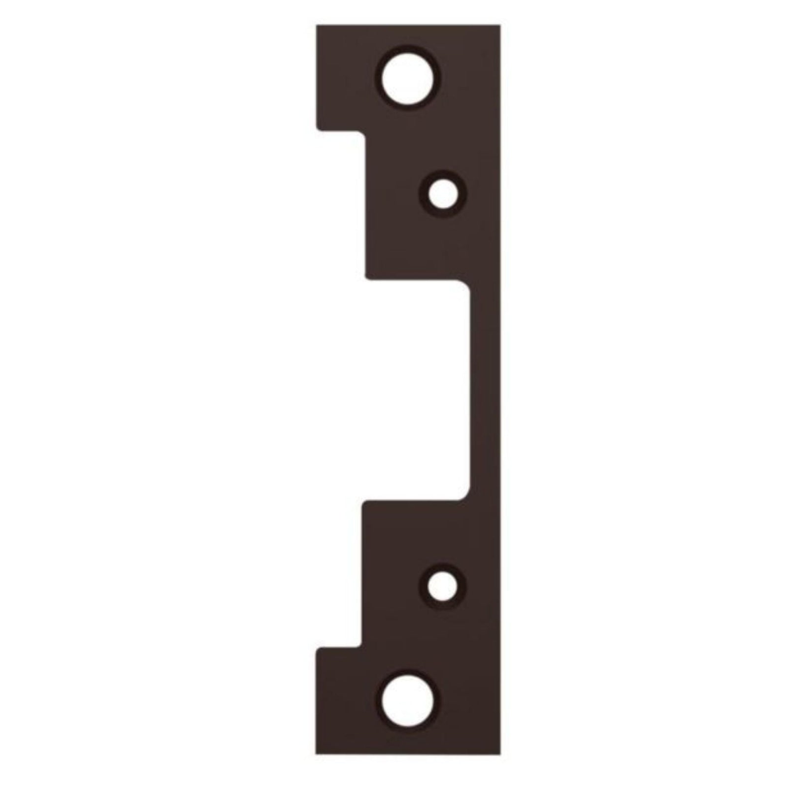 HES 501-613 Faceplate for 5000 & 5200 Series Electric Strikes Oil Rubbed Bronze - The Lock Source