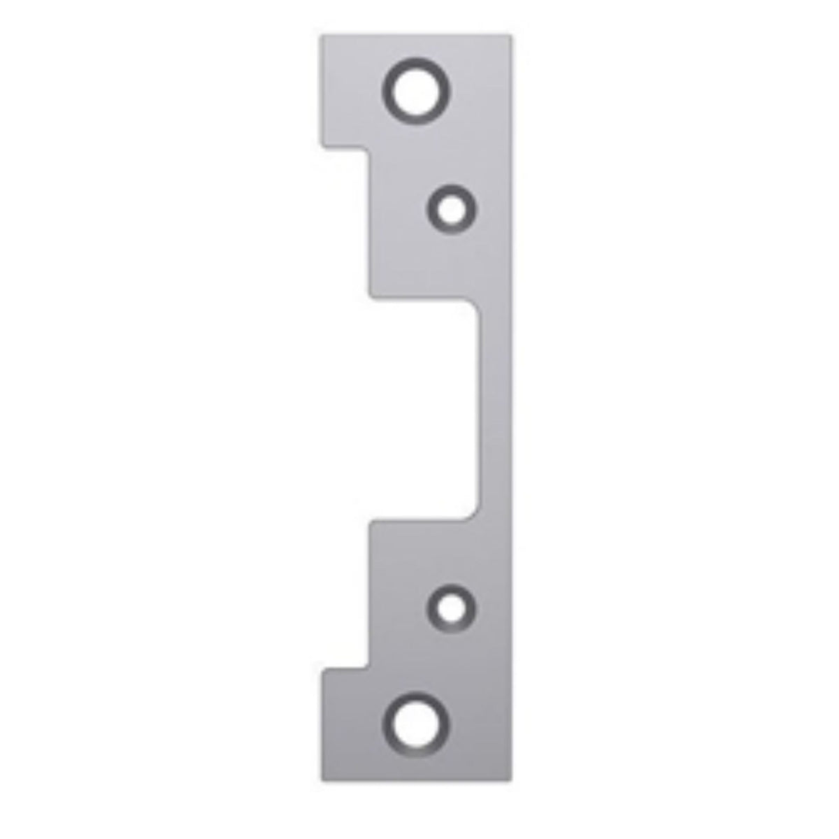 HES 501-630 Faceplate for 5000 &amp; 5200 Series Electric Strikes Satin Stainless Steel - The Lock Source