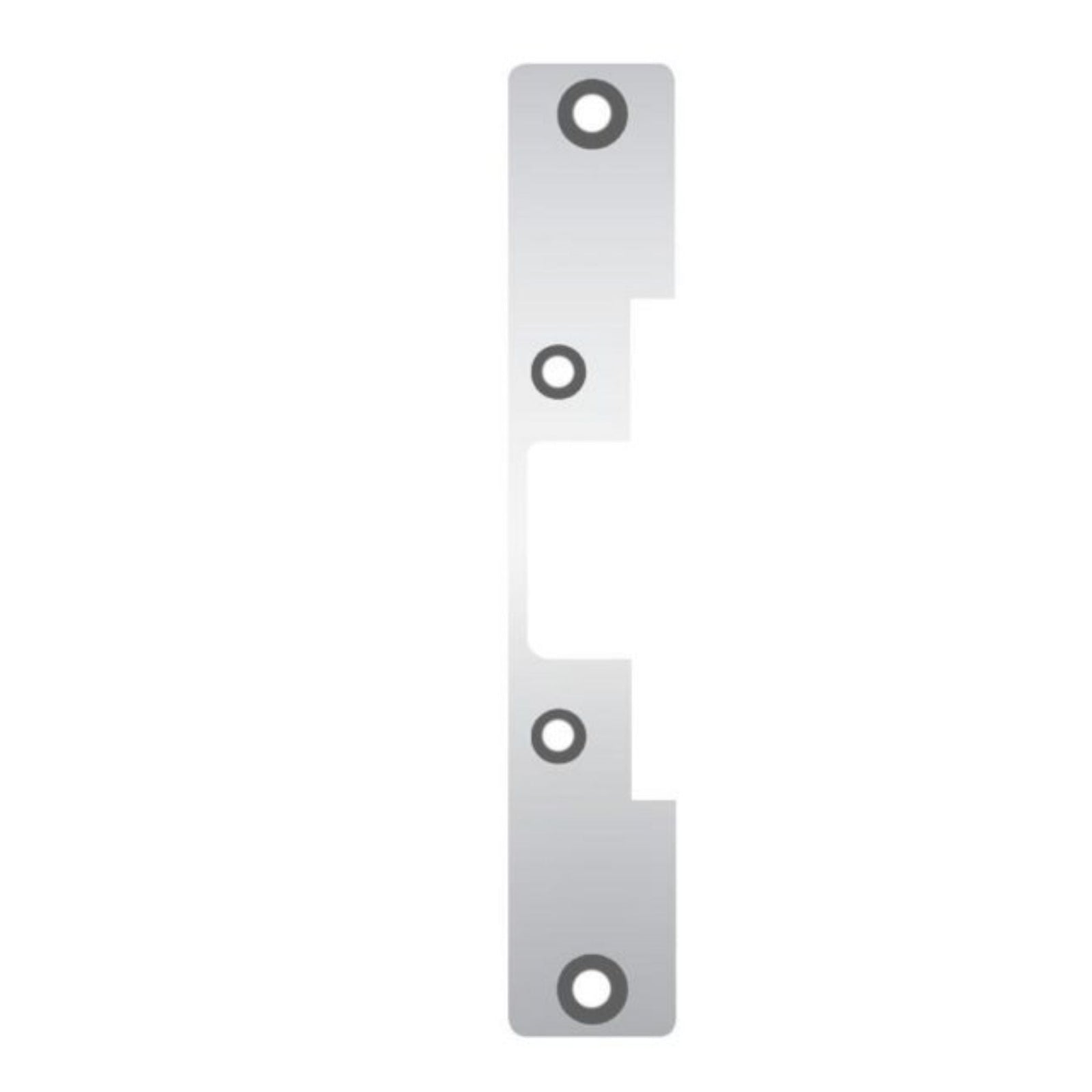 HES 503-629 Faceplate for 5000 & 5200 Series Electric Strikes Bright Stainless Steel - The Lock Source