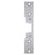 HES 792-606 Faceplate for 7000 Series Electric Strikes Satin Brass - The Lock Source