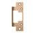 HES 801A-612 Faceplate for 8000 & 8300 Series No Cut Electric Strikes Satin Bronze - The Lock Source