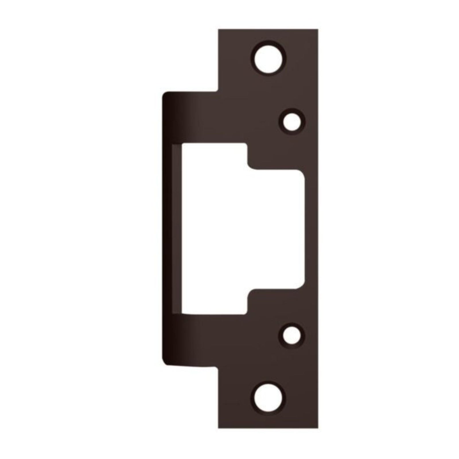 HES 801E-613 Faceplate for 8000 & 8300 Series No Cut Electric Strikes Oil Rubbed Bronze - The Lock Source