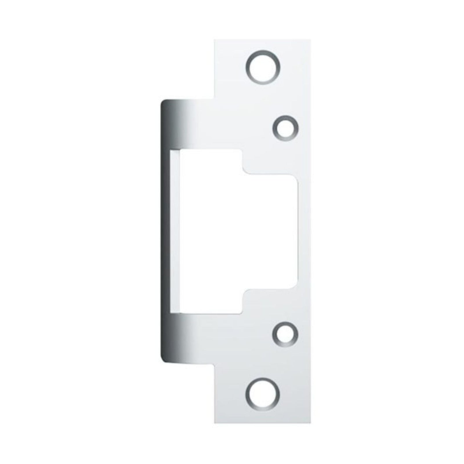 HES 801E-629 Faceplate for 8000 & 8300 Series No Cut Electric Strikes Bright Stainless Steel - The Lock Source