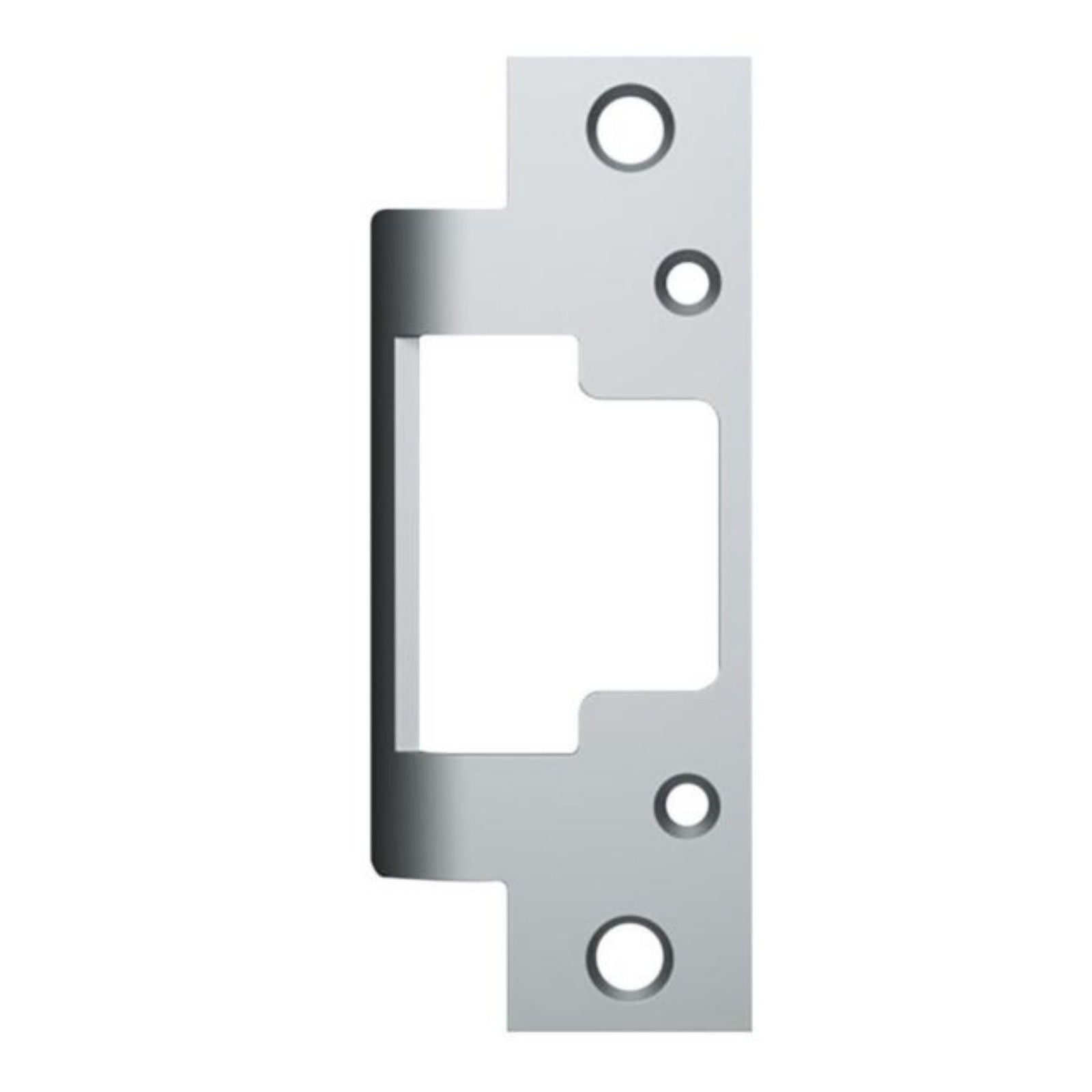 HES 801E-630 Faceplate for 8000 & 8300 Series No Cut Electric Strikes Satin Stainless Steel - The Lock Source