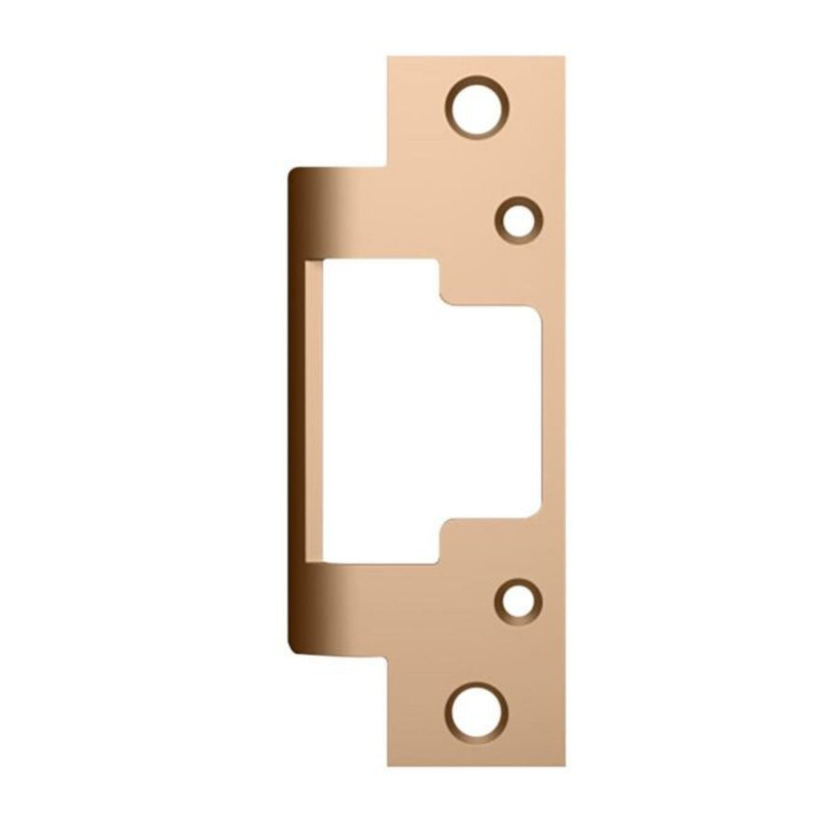 HES 801-612 Faceplate for 8000 &amp; 8300 Series No Cut Electric Strikes Satin Bronze - The Lock Source