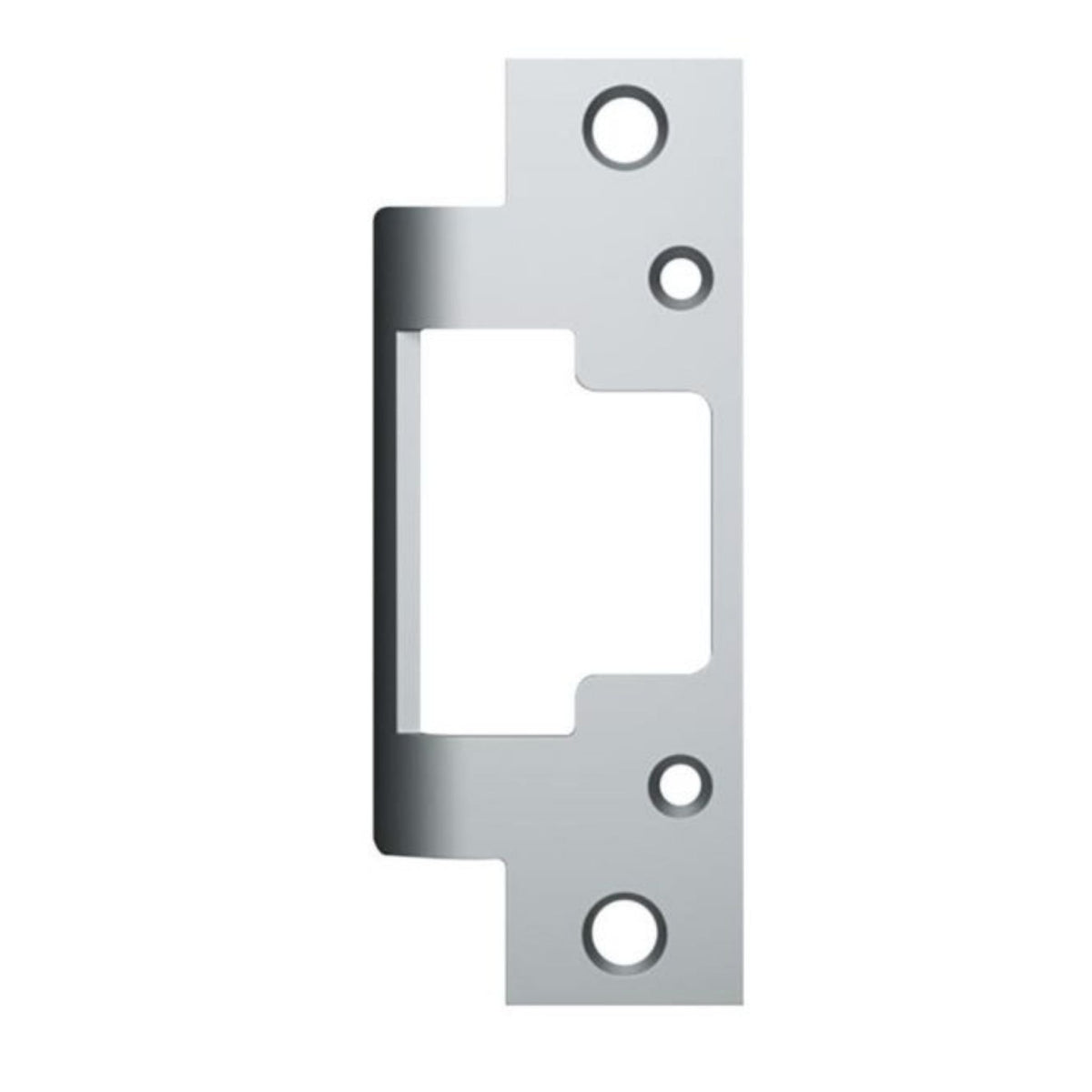 HES 801-629 Faceplate for 8000 &amp; 8300 Series No Cut Electric Strikes Bright Stainless Steel - The Lock Source