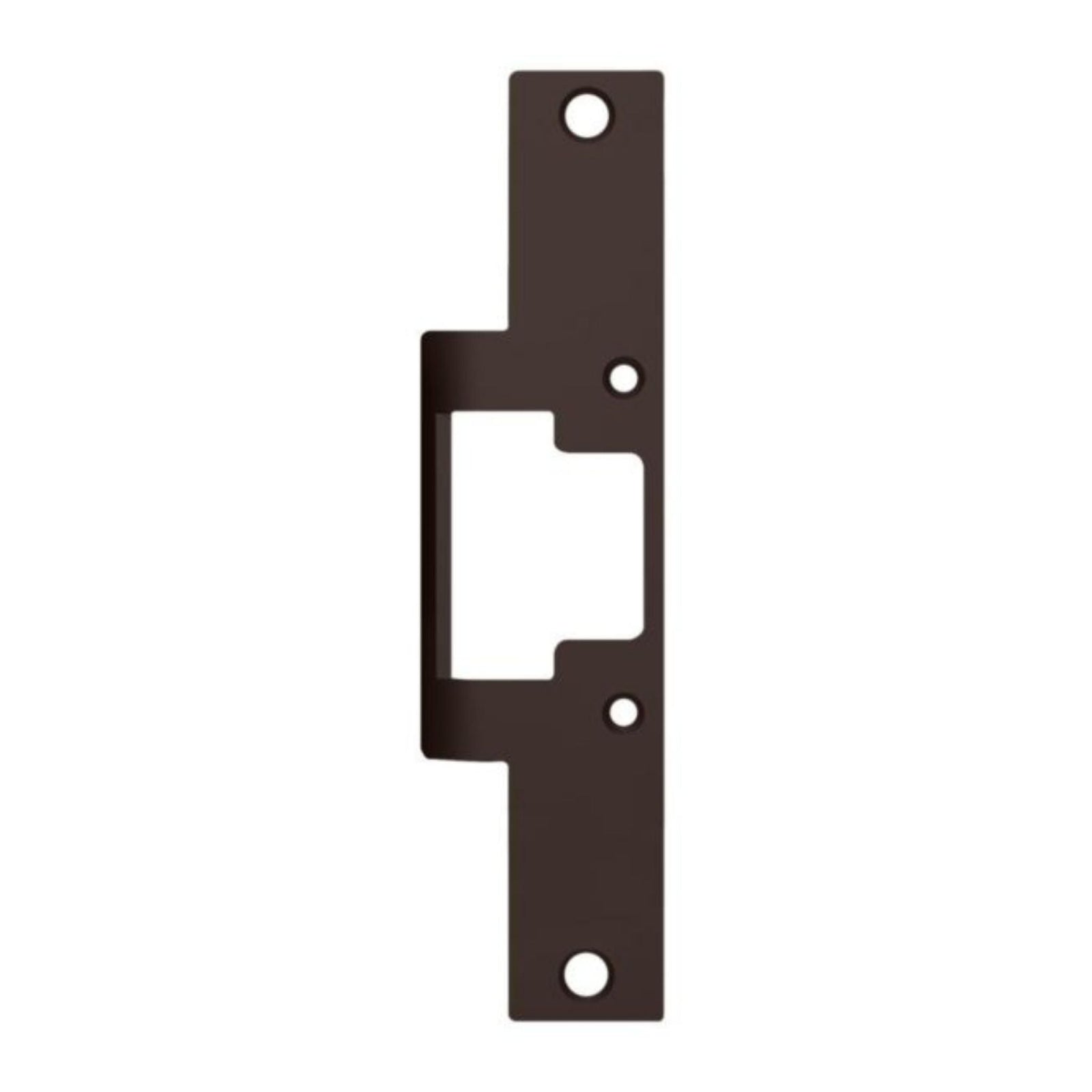 HES 802-BLK Faceplate for 8000 & 8300 Series No Cut Electric Strikes Black - The Lock Source