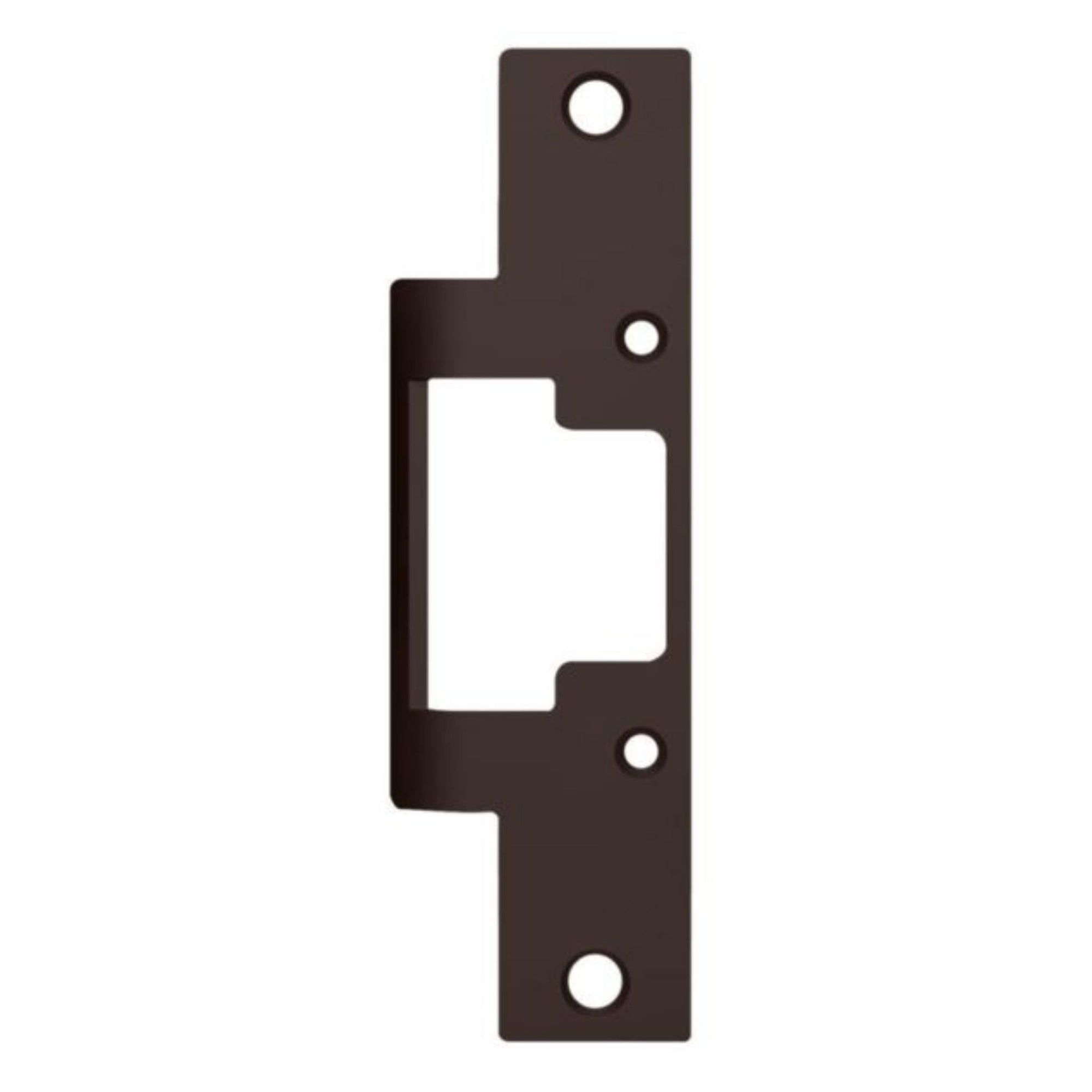 HES 803-BLK Faceplate for 8000 & 8300 Series No Cut Electric Strikes Black - The Lock Source