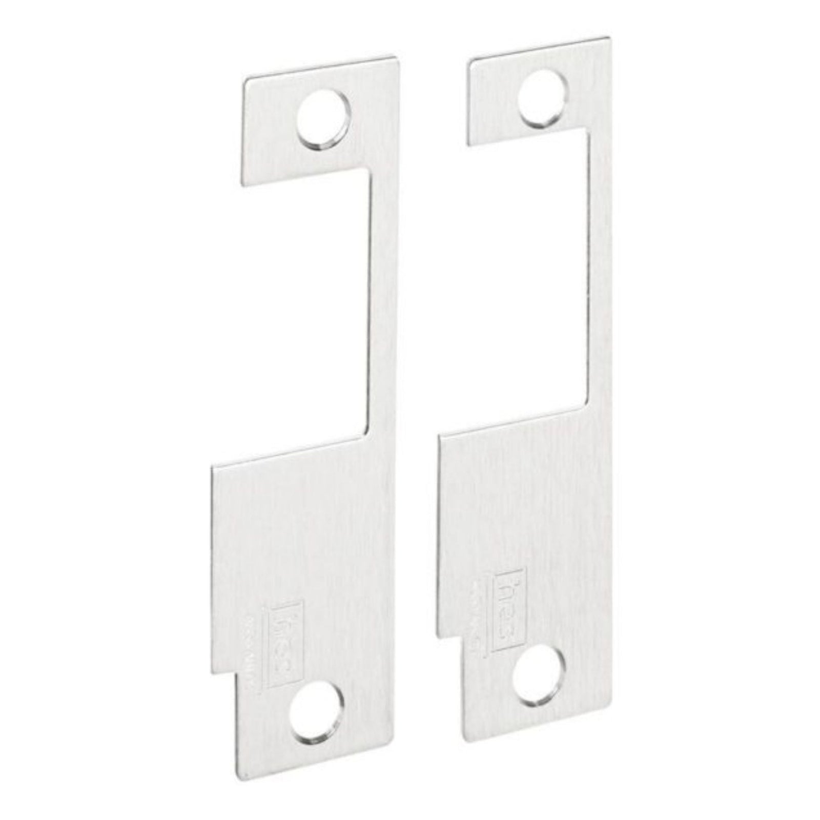 HES 852L-629 Faceplate for 8500 Series Electric Strike Bright Stainless Steel Plate Only - The Lock Source