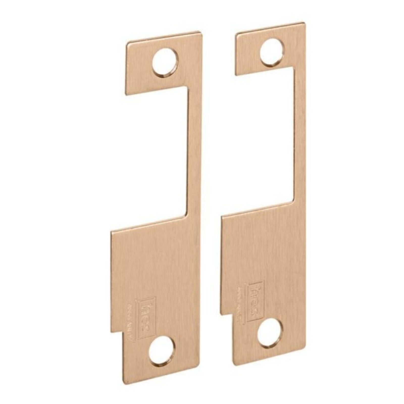 HES 852M-612 Faceplate for 8500 Series Electric Strike Satin Bronze Plate Only - The Lock Source