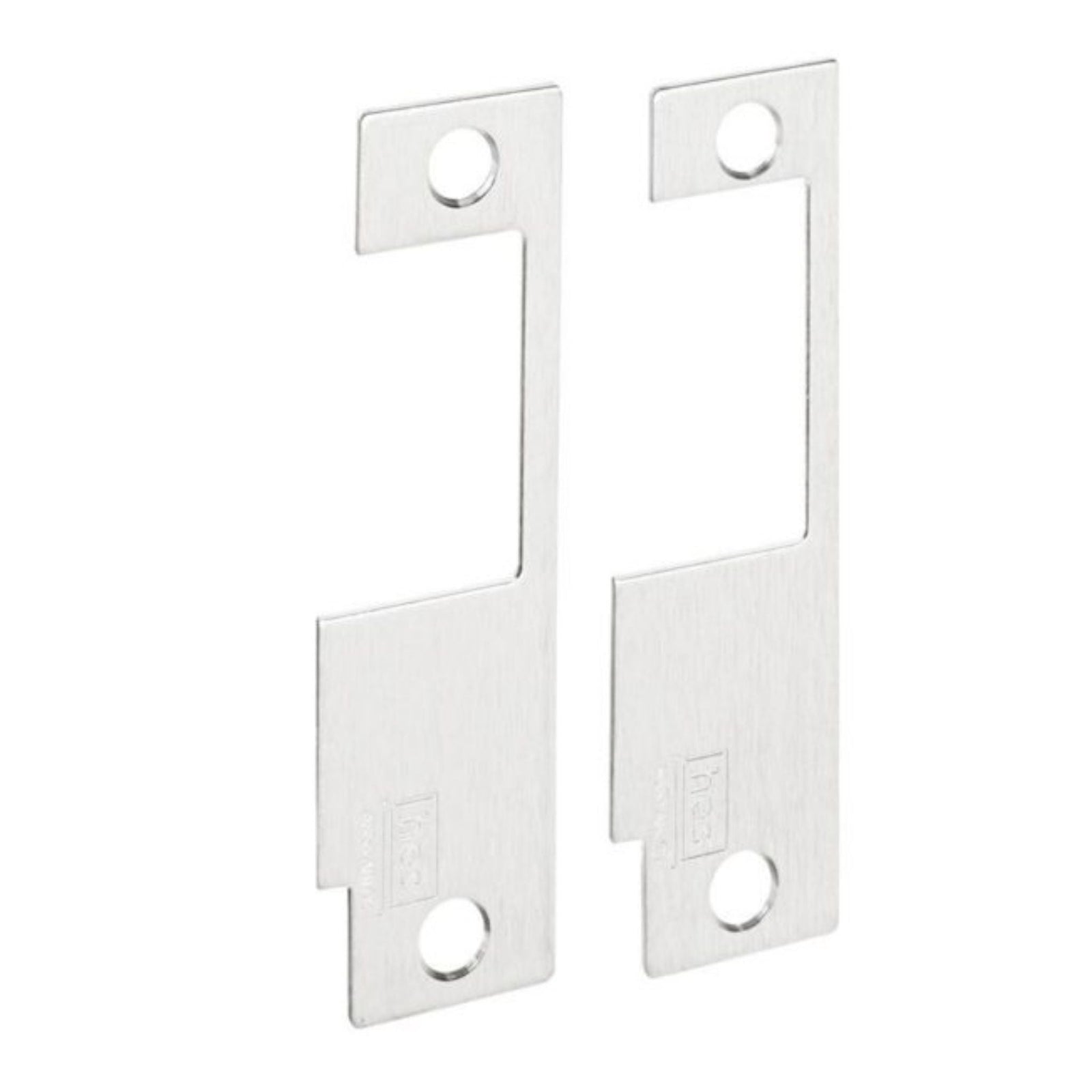 HES 852M-629 Faceplate for 8500 Series Electric Strike Bright Stainless Steel Plate Only - The Lock Source