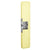 HES 9400-605-LBSM Slim Line Surface Mounted Electric Strike With Latchbolt Strike Monitor, Bright Brass for Rim Exit Devices - The Lock Source