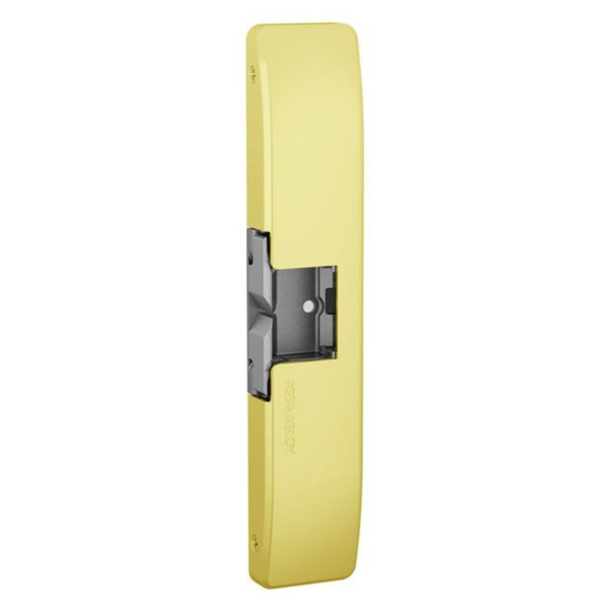 HES 9600-605-LBM Surface Mounted Electric Strike With Latchbolt Monitor, Bright Brass - The Lock Source