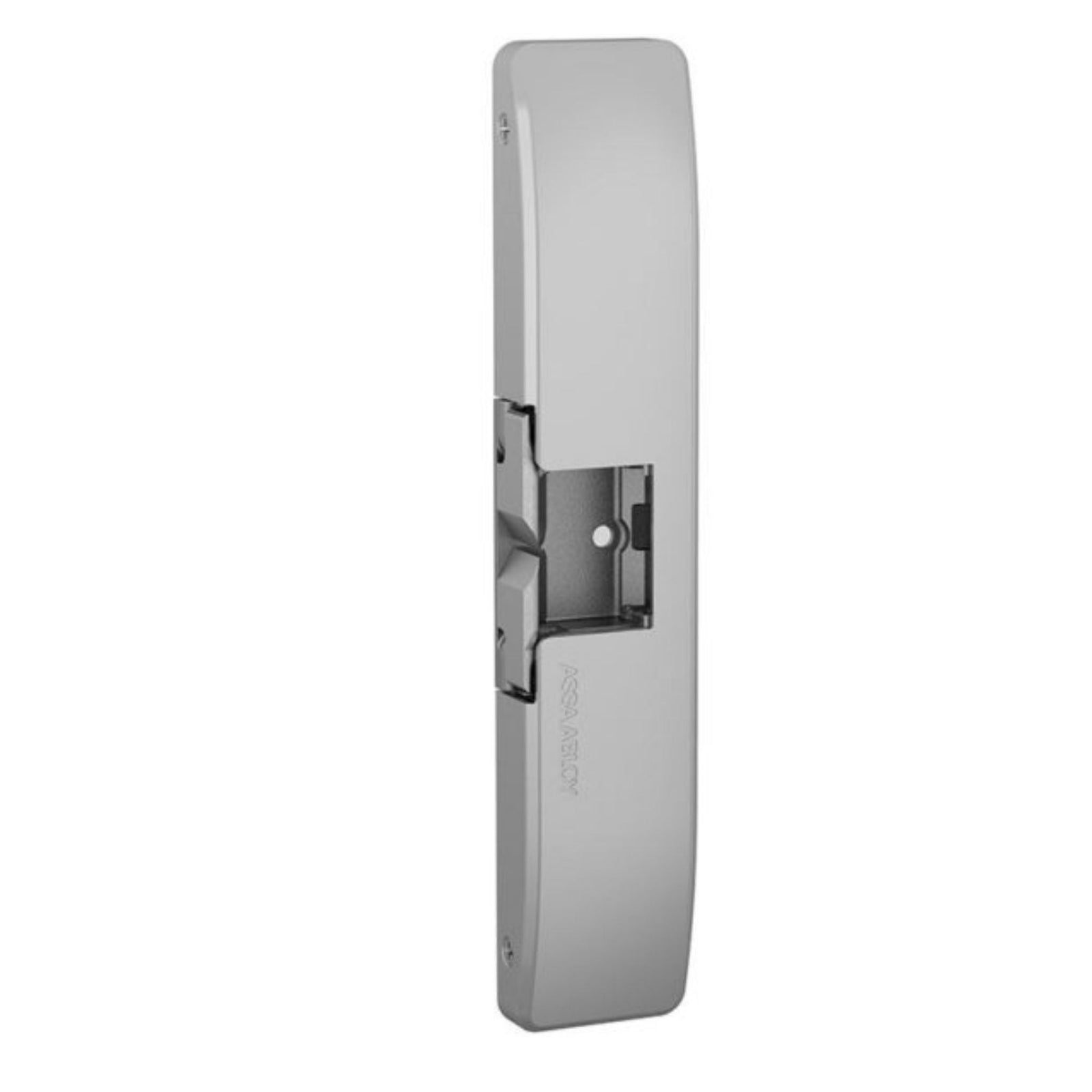 HES 9600-630-LBSM Surface Mounted Electric Strike With Latchbolt Strike Monitor, Satin Stainless Steel - The Lock Source