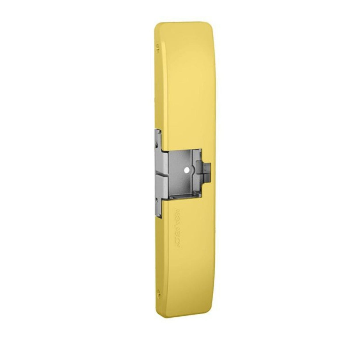 HES 9700-606 Fire Rated &amp; Windstorm Rated Electric Strike for Corbin Russwin SecureBolt and Yale SquareBolt Rim Exit Devices Satin Brass Available with Latchbolt Monitor (LBM) and Latchbolt Strike Monitor (LBSM) - The Lock Source