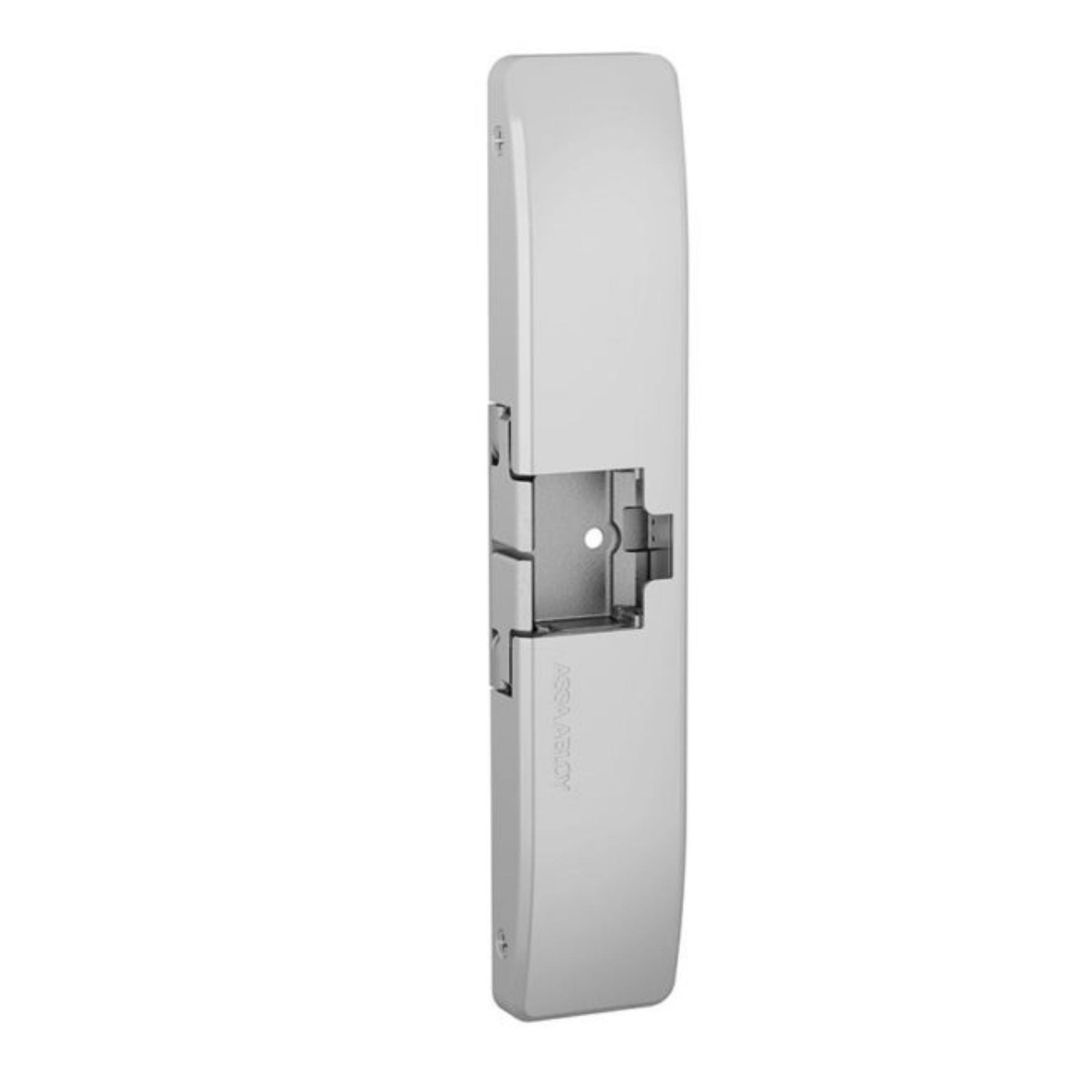 HES 9700-629 Fire Rated & Windstorm Rated Electric Strike for Corbin Russwin SecureBolt and Yale SquareBolt Rim Exit Devices Bright Stainless Steel Available with Latchbolt Monitor (LBM) and Latchbolt Strike Monitor (LBSM) - The Lock Source