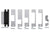 HES 1006CS 630 Complete Smart Pac Electric Strike Includes 1006 Strike Body, SMART Pac III, 5 Faceplates (J-Option, KD-Option, KM-Option, NM-Option, ND-Option) and All Mounting Hardware Satin Stainless Steel Electric Strikes Fail Secure or Fail Safe Strikes - The Lock Source