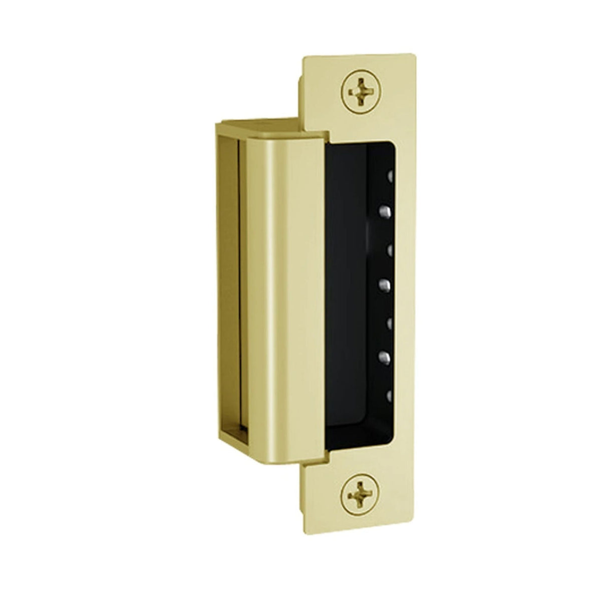 HES 1600CS 606 Satin Brass Complete Pac Electric Strike Satin for Latchbolts and Deadbolts Available with Lock Monitor (LM), Dual Lock Monitor (DLM), Lock Monitor &amp; Strike Monitor (LMS) and Dual Lock Monitors &amp; Strike Monitor (DLMS) - The Lock Source