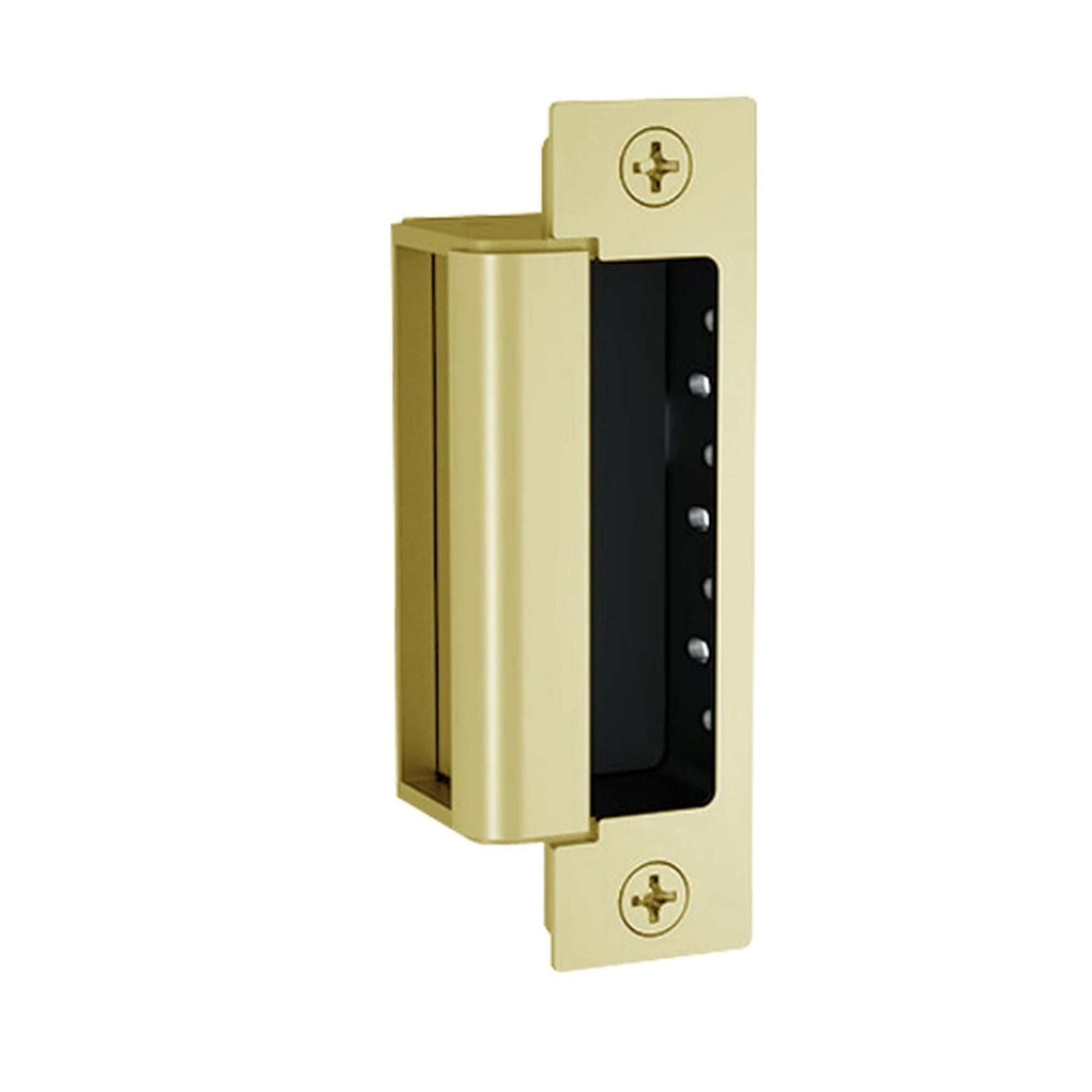 HES 1600CS 606 Satin Brass Complete Pac Electric Strike Satin for Latchbolts and Deadbolts Available with Lock Monitor (LM), Dual Lock Monitor (DLM), Lock Monitor & Strike Monitor (LMS) and Dual Lock Monitors & Strike Monitor (DLMS) - The Lock Source