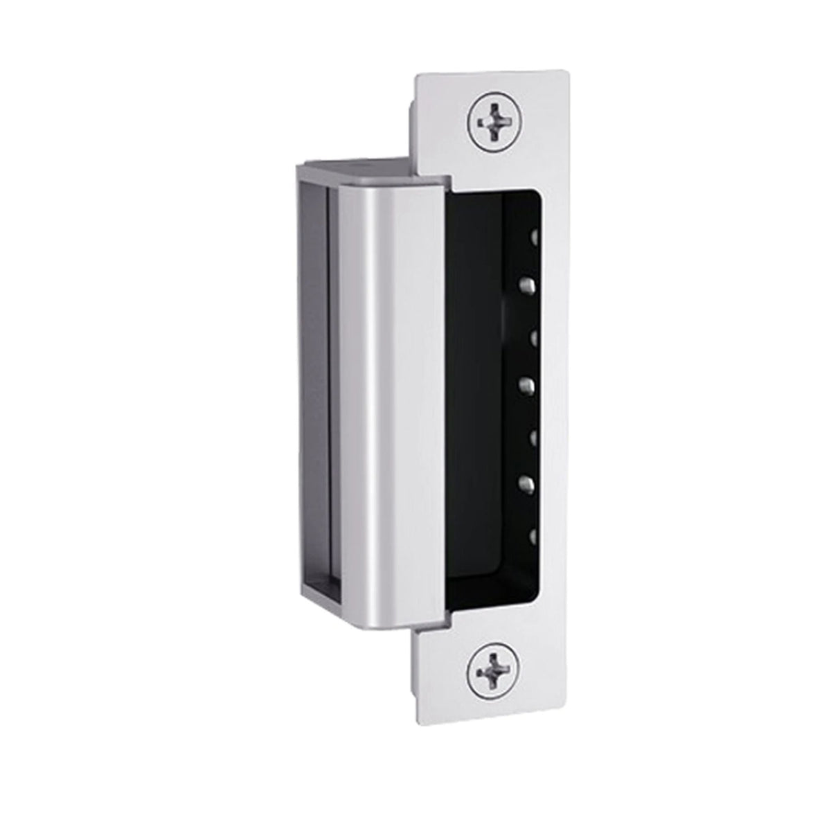 HES 1600CS 629 Bright Stainless Steel Complete Pac Electric Strike Satin for Latchbolts and Deadbolts Available with Lock Monitor (LM), Dual Lock Monitor (DLM), Lock Monitor &amp; Strike Monitor (LMS) and Dual Lock Monitors &amp; Strike Monitor (DLMS) - The Lock Source