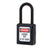 Master Lock 406KA Series Zenex Black Thermoplastic Safety Locks - The Lock Source
