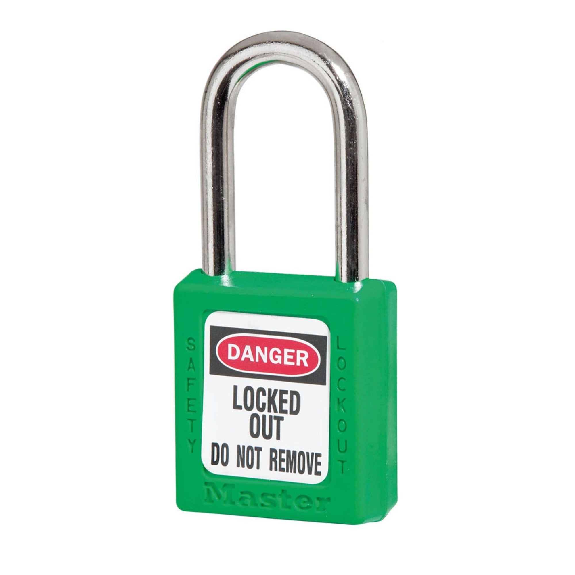 Master Lock 410MK Master Keyed Green Zenex Thermoplastic Safety Locks - The Lock Source