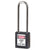 Master Lock 410MKLT Master Keyed Zenex Black Thermoplastic Safety Lock with 3-Inch Shackle - The Lock Source