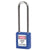 Master Lock 410KALT Series Blue Zenex Thermoplastic Safety Lock with 3-Inch Shackle - The Lock Source