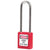 Master Lock 410KALT Series Red Zenex Thermoplastic Safety Lock with 3-Inch Shackle - The Lock Source