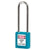 Master Lock 410KALT Series Teal Zenex Thermoplastic Safety Lock with 3-Inch Shackle - The Lock Source